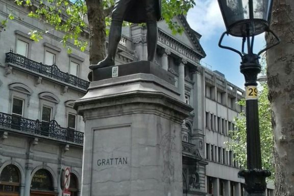 estatua en Dublín